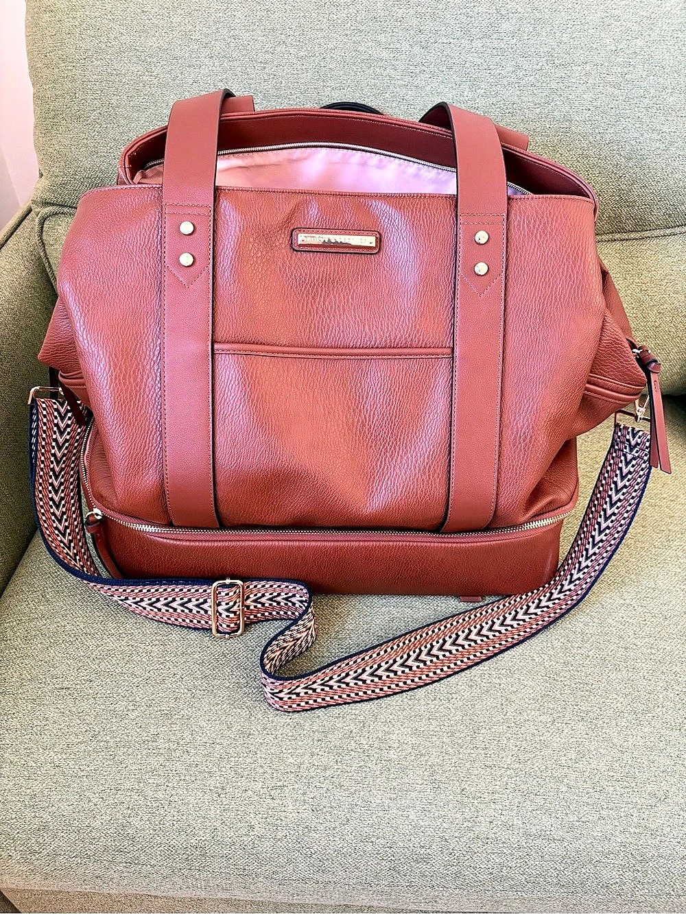 Poppies & Peonies Voyager Weekender Bag